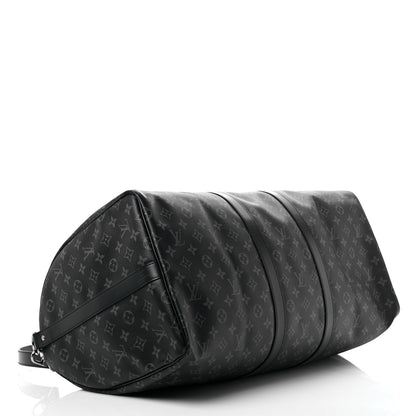 Louis Vuitton Monogram Eclipse Keepall Bandouliere 55 5 of 9
