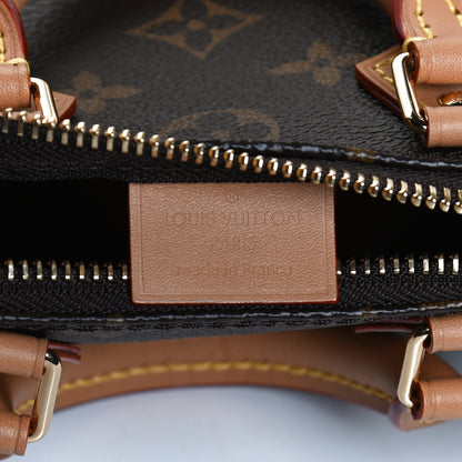 Louis Vuitton Monogram Nano Speedy Bandouliere 6 of 11
