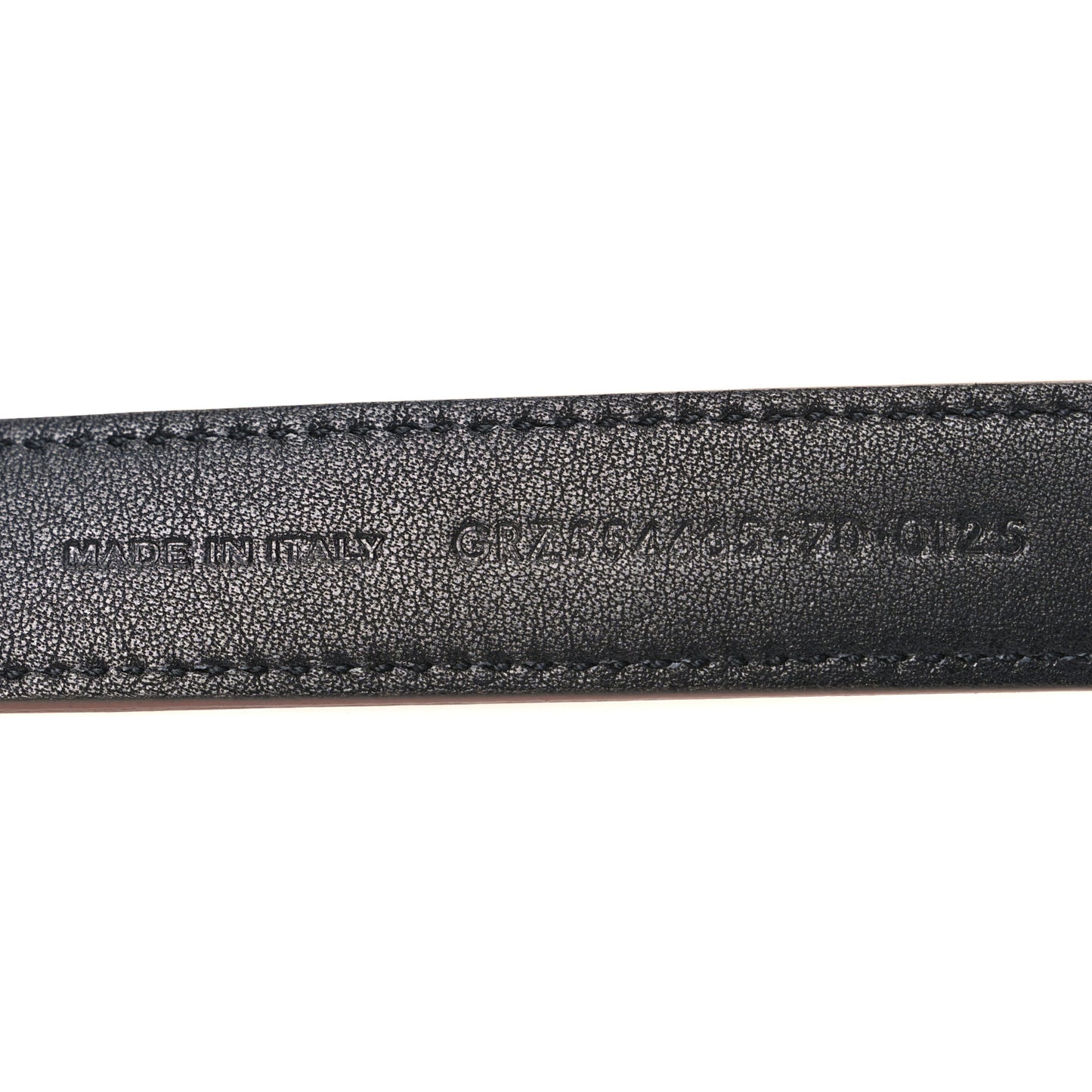 Calfskin Crocodile Embossed Monogram Square Buckle Belt 70 28 Brown