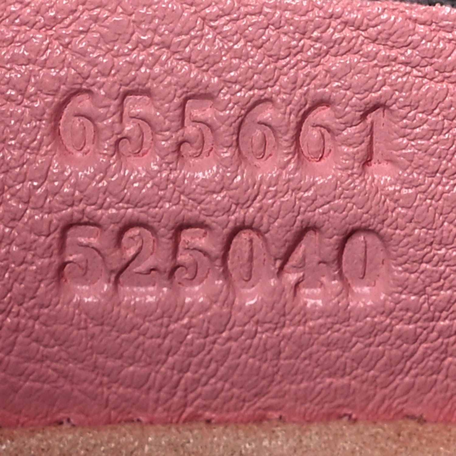 Gucci Wonka Grain Calfskin Mini Diana Tote Bag Wild Rose Fuxia Fluo 7 of 13