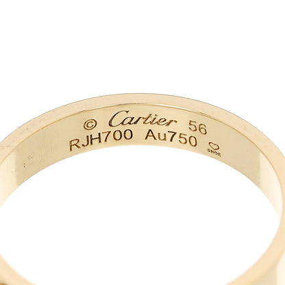 Cartier 18K Yellow Gold 3.5mm LOVE Wedding Band Ring 56 7.75 4 of 4