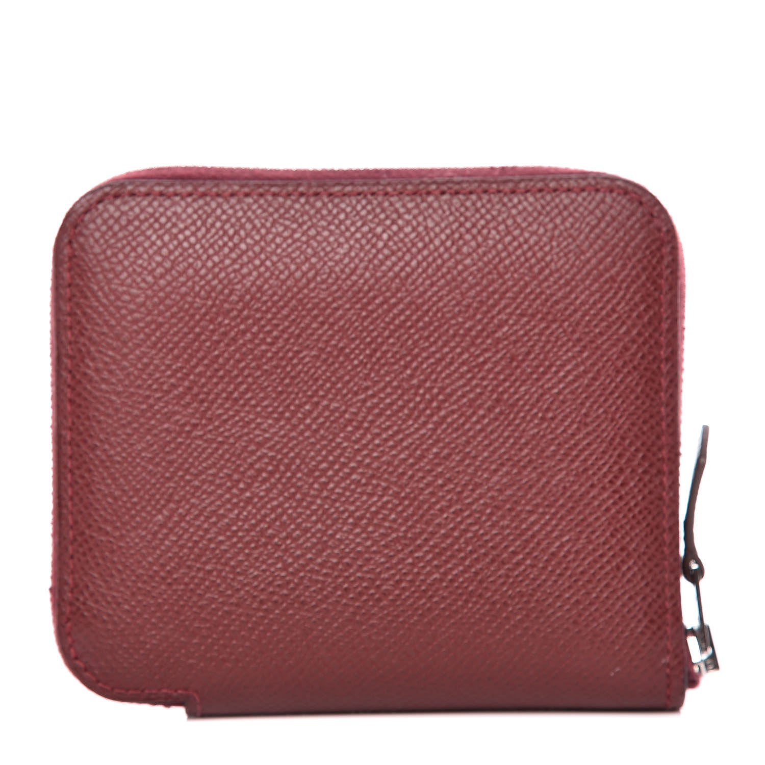 Hermes Epsom Silk'In Compact Wallet Rouge H Jaune Ambre Rose Ete 1 of 14