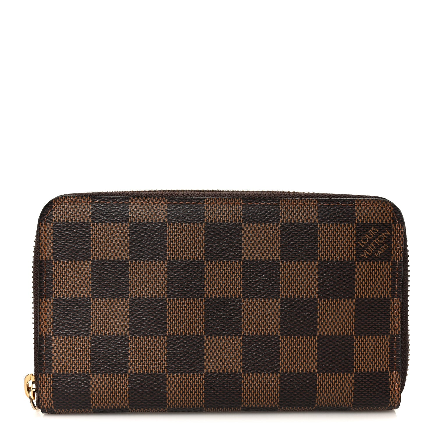 Louis Vuitton Damier Ebene Zippy Organizer Wallet 1 of 9