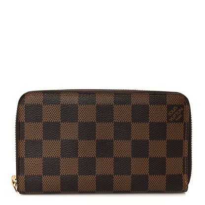 Louis Vuitton Damier Ebene Zippy Organizer Wallet 1 of 9