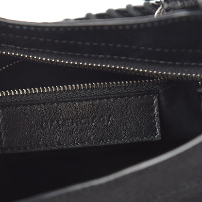 Balenciaga Chevre Silver Metallic Edge Hardware Town Black 7 of 13