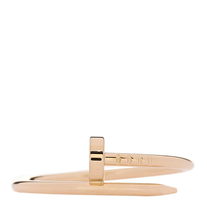 Cartier 18K Yellow Gold Small Juste Un Clou Ring 64 10.75 1 of 7