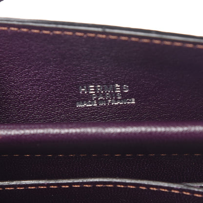 Hermes Chevre de Coromandel Cabana Tote Raisin 6 of 14