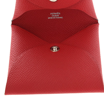 Hermes Epsom Bastia Coin Purse Rouge Casaque 5 of 6