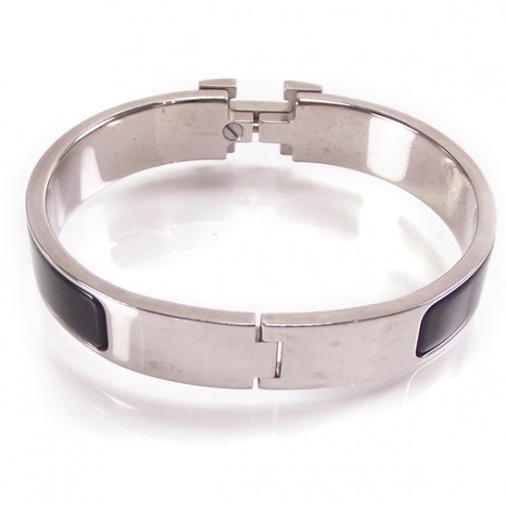 Hermes Enamel H Bracelet 3 of 5
