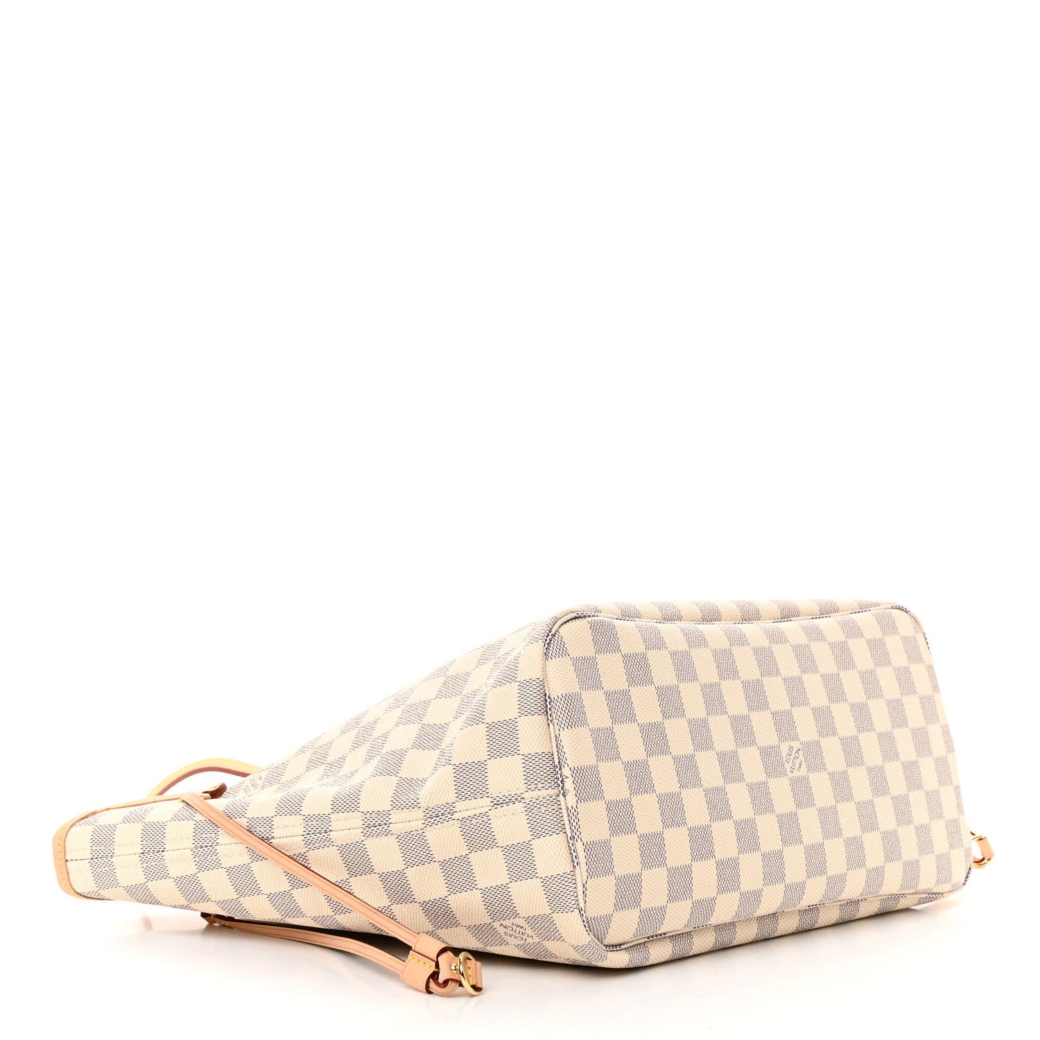 Louis Vuitton Damier Azur Neo Neverfull MM Rose Ballerine 5 of 11