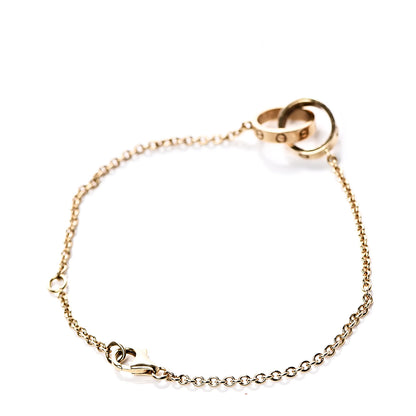Cartier 18K Yellow Gold Interlocking LOVE Bracelet 3 of 6