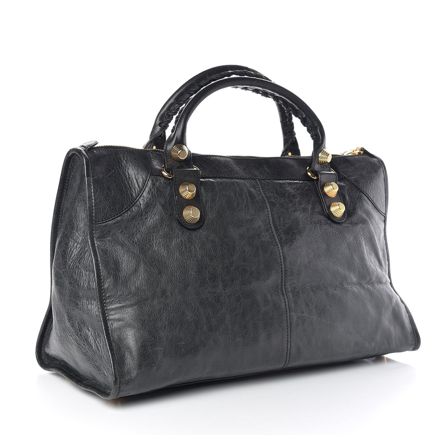Agneau Giant 21 Gold Hardware Work Black