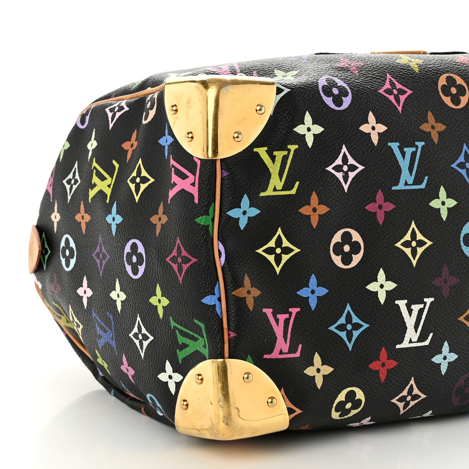 Louis Vuitton Monogram Multicolor Speedy 30 Black 8 of 13