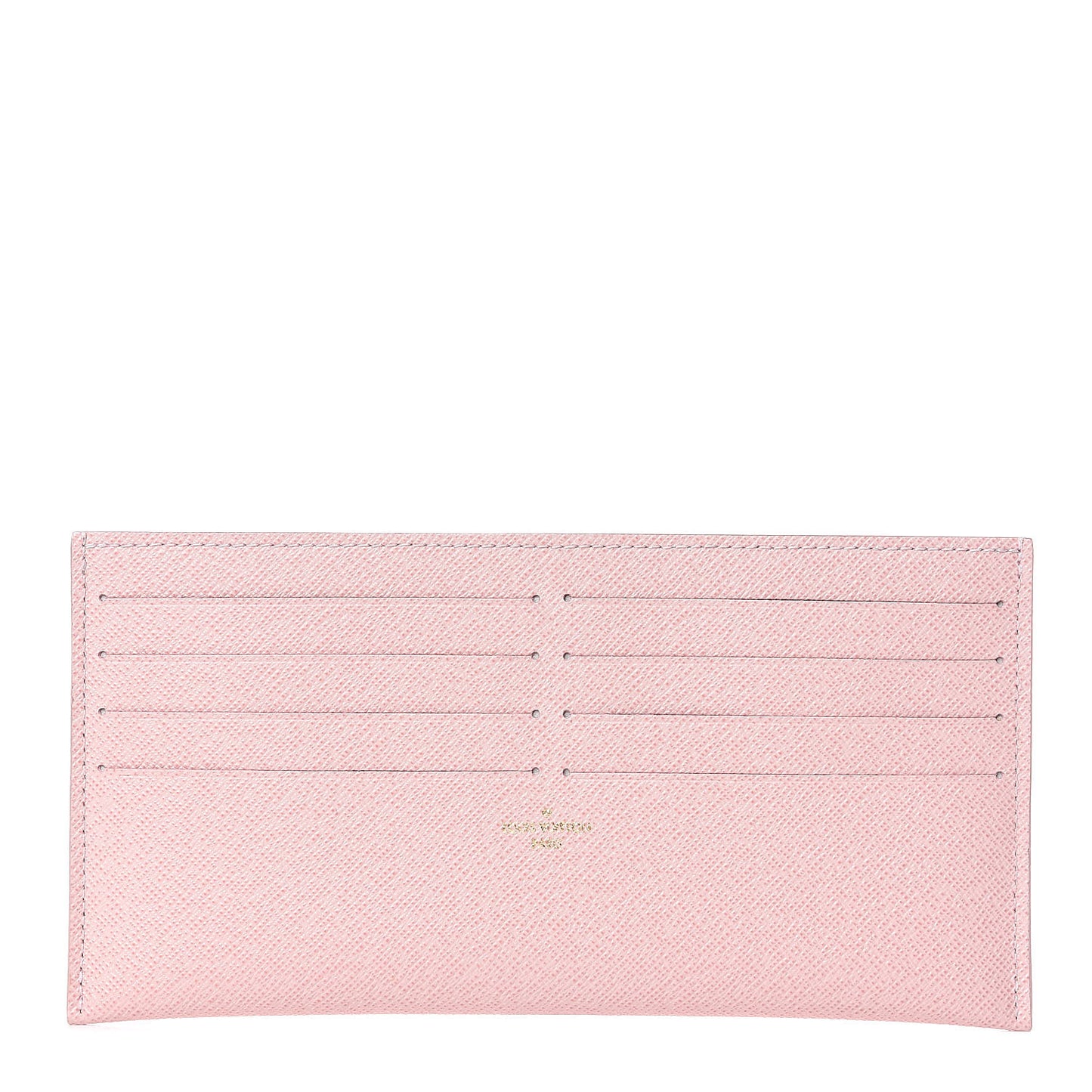 Calfskin Felicie Card Holder Insert Rose Ballerine
