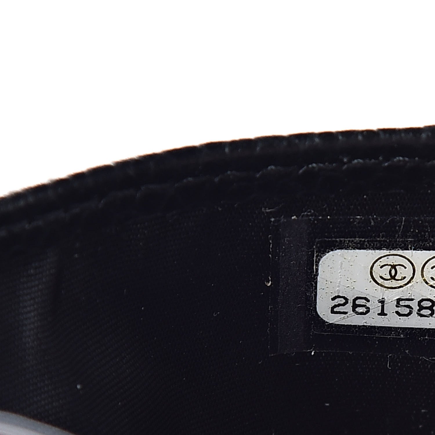 Chanel Caviar Quilted Card Holder Black 8 of 9