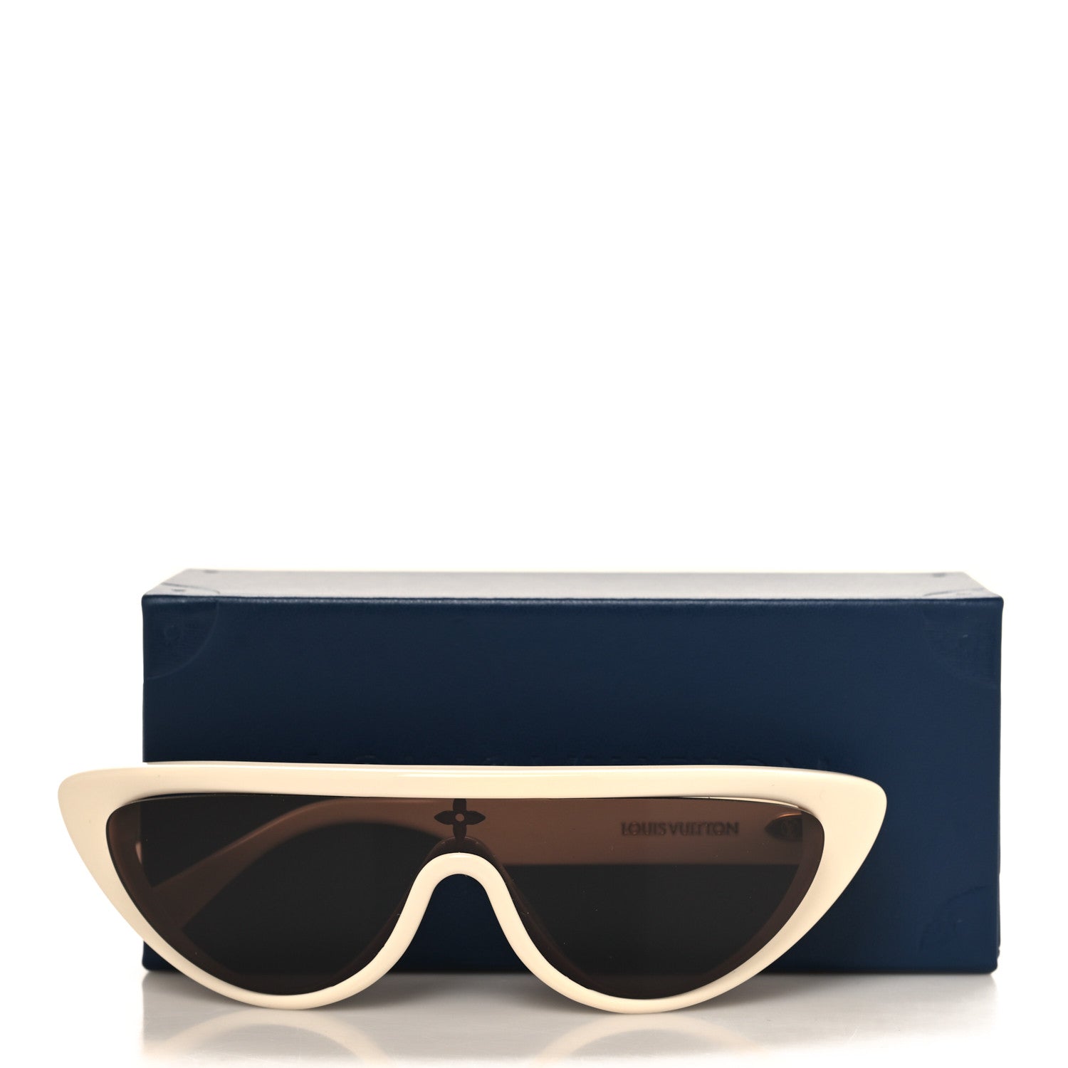 Louis Vuitton Acetate Split Cat Eye Sunglasses Z2218U White 7 of 7