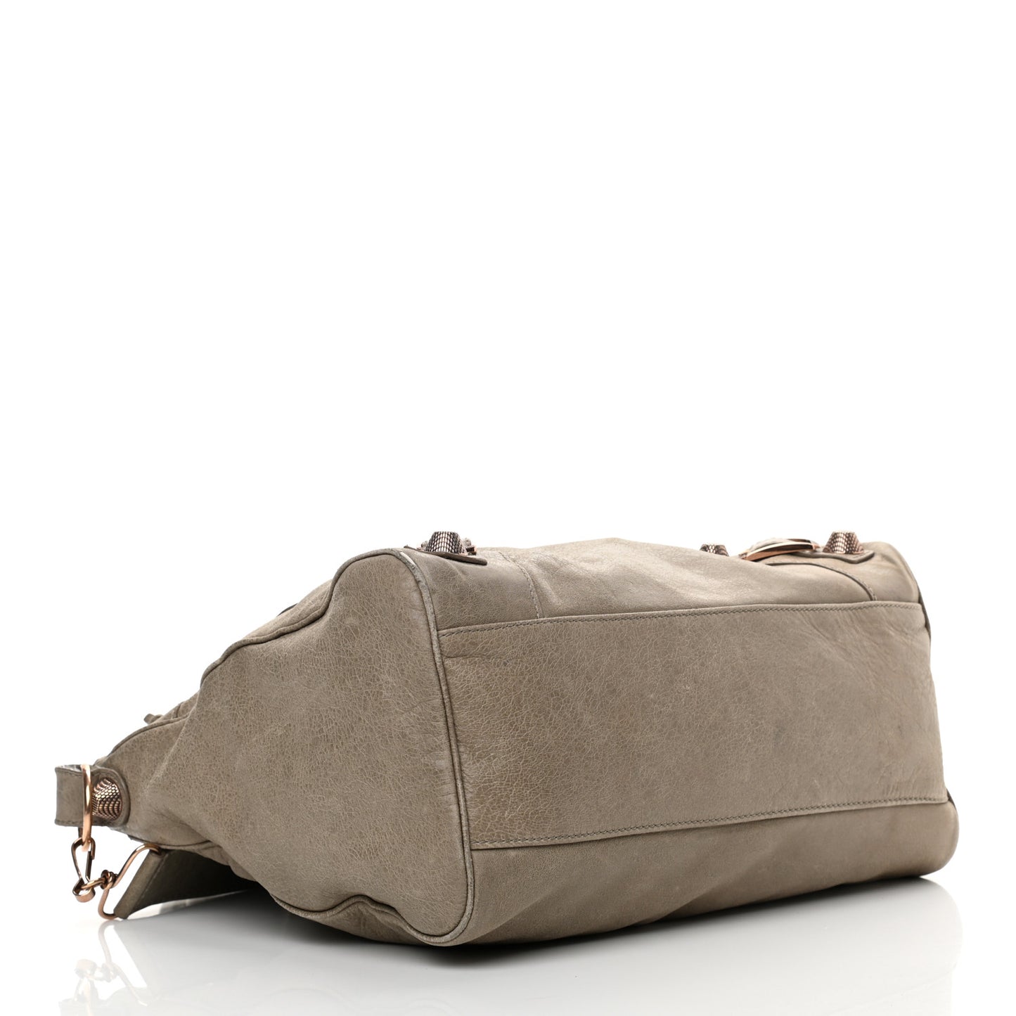Agneau Giant 21 Rose Gold Hardware Velo Papyrus