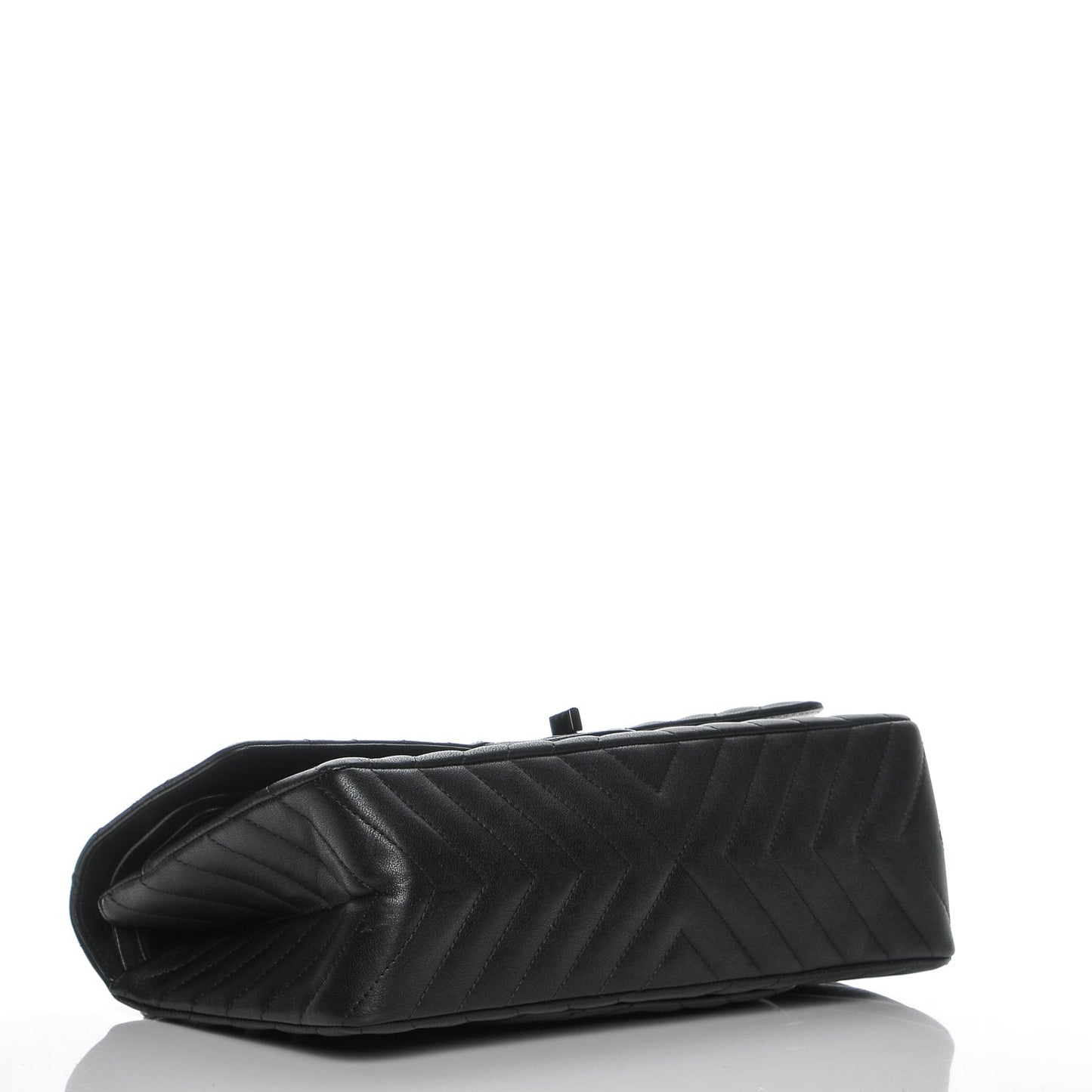 Sheepskin Chevron Quilted 2.55 Reissue 226 Flap So Black