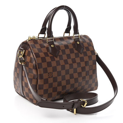 Louis Vuitton Damier Ebene Speedy Bandouliere 25 2 of 9