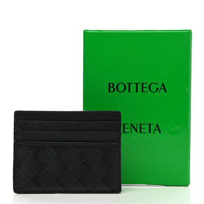 Bottega Veneta Intrecciato Card Holder Black 9 of 9