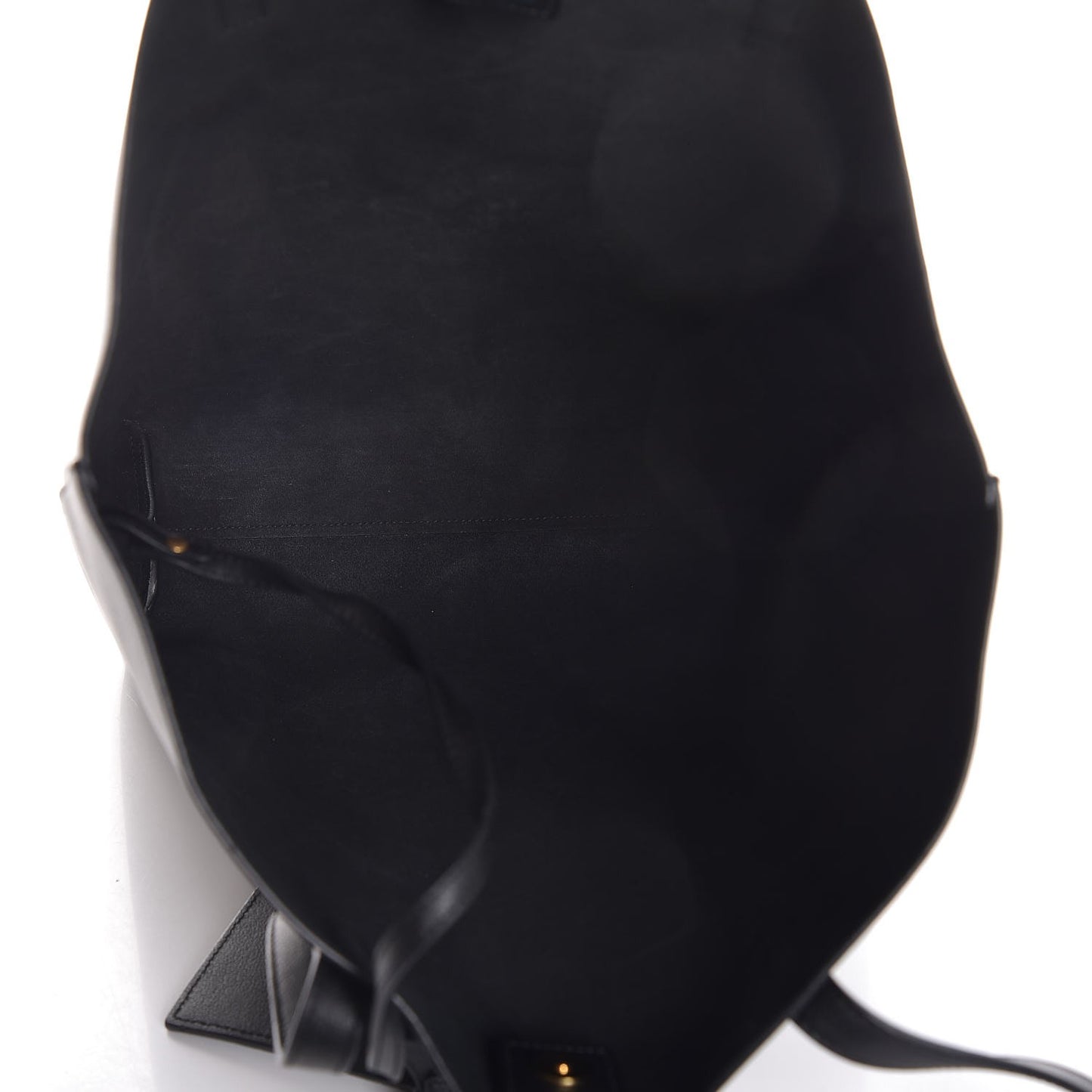 Calfskin Medium Shopping Tote Black