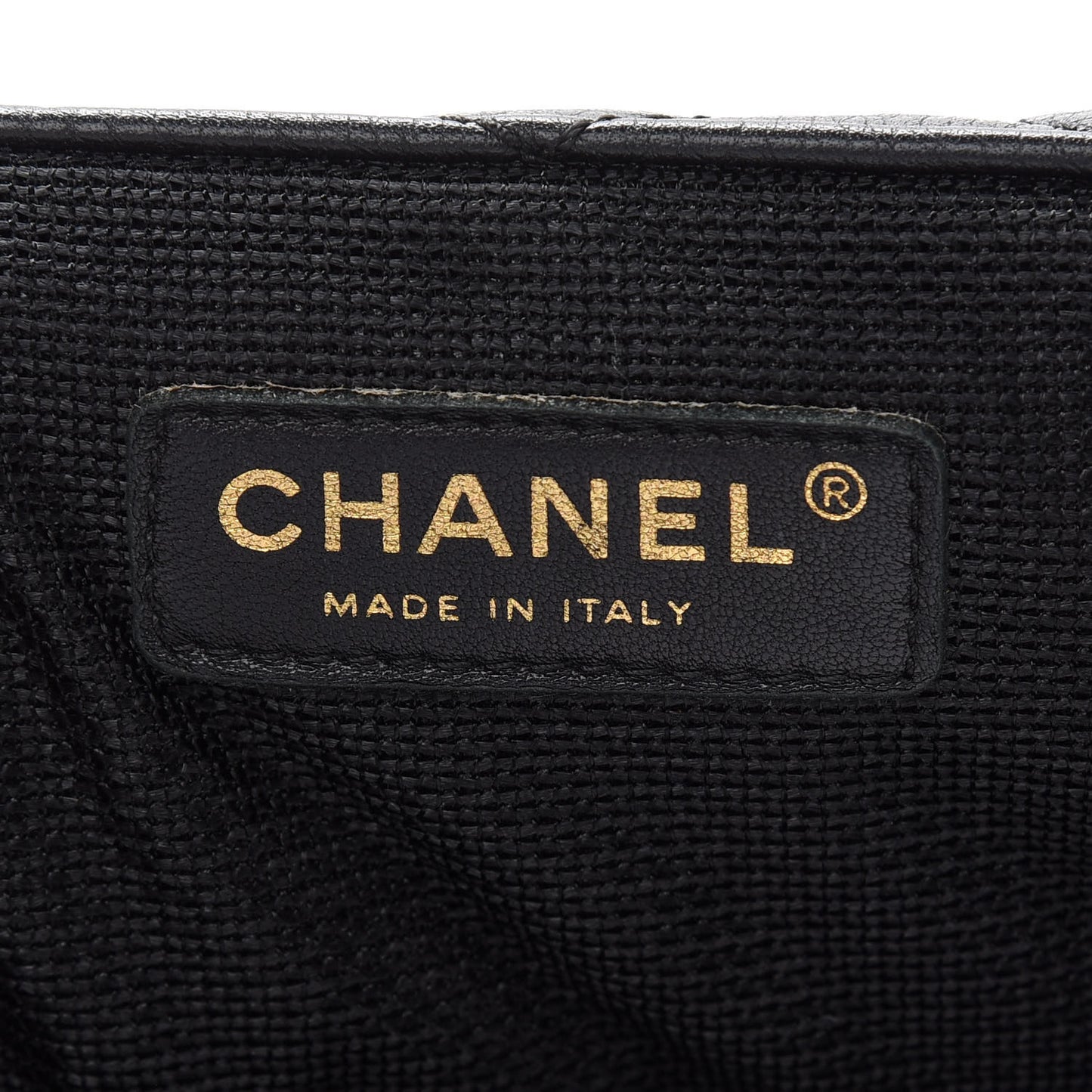 Calfskin Quilted XXL Travel Flap Bag Black