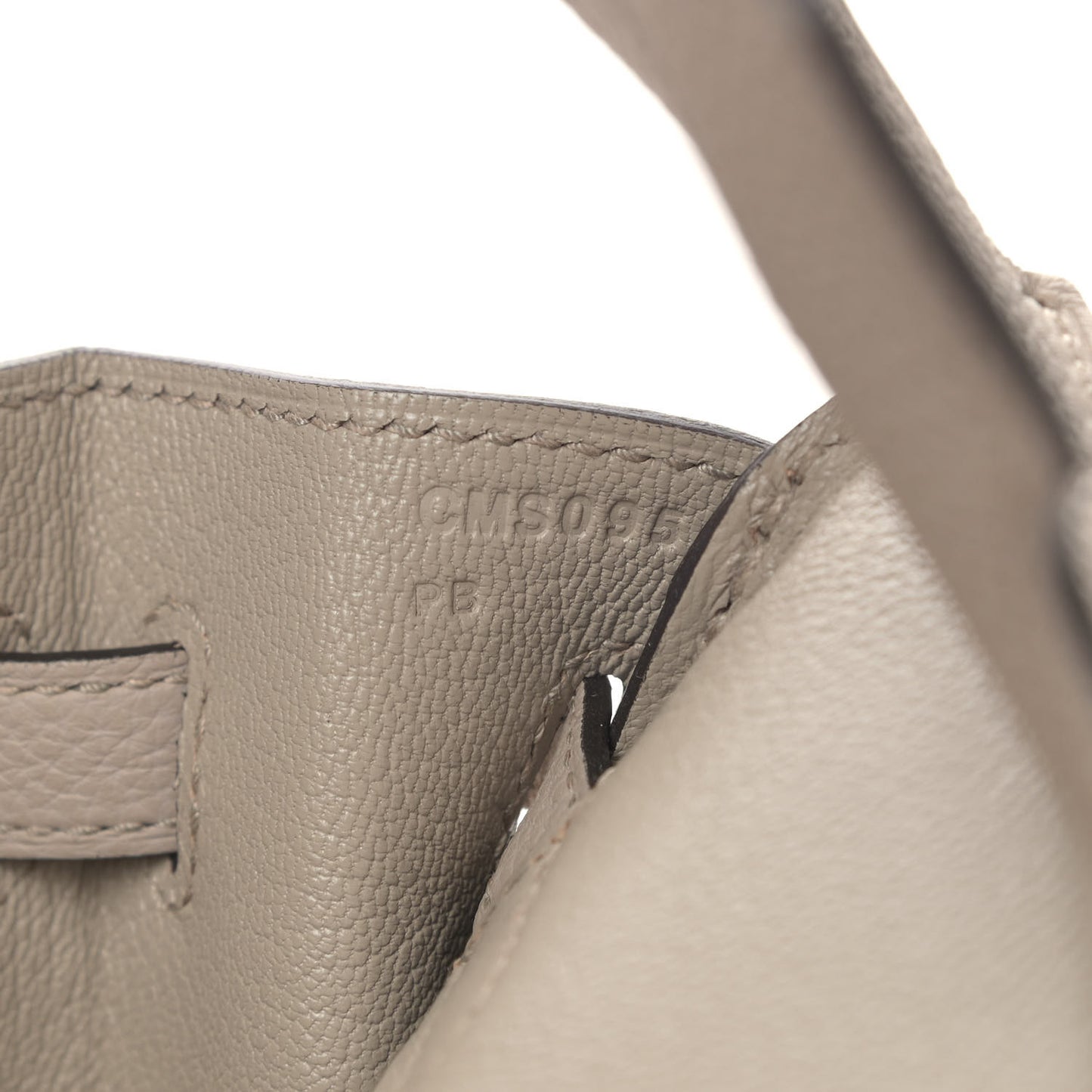 Togo Birkin 25 Gris Tourterelle