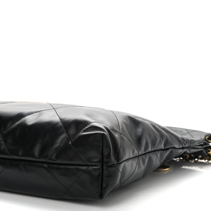 Chanel Calfskin Quilted Small Chanel 22 Black 10 of 10
