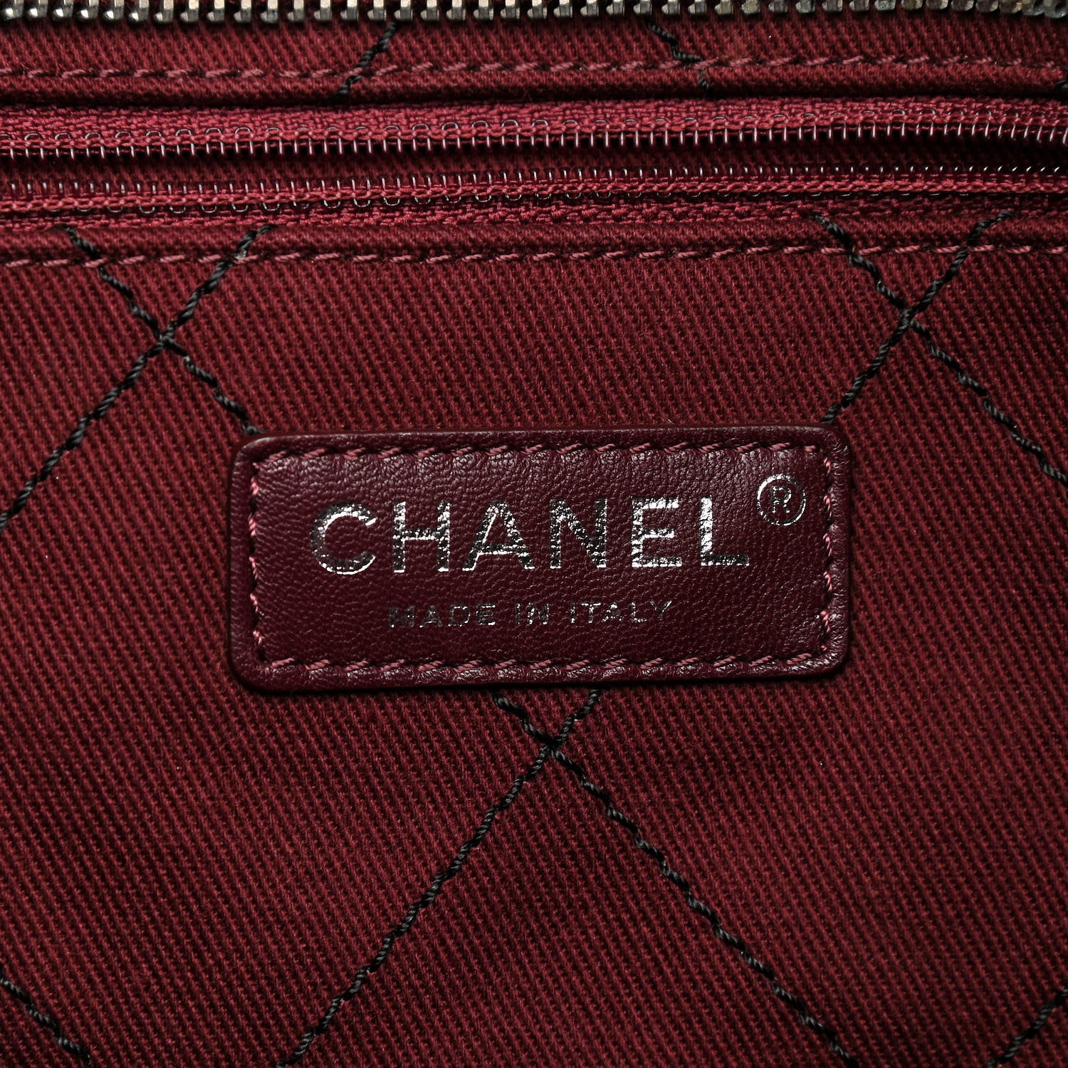 Chanel Grained Calfskin Large Shopping Fever Tote Black 9 of 11