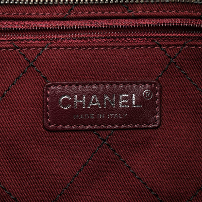 Chanel Grained Calfskin Large Shopping Fever Tote Black 9 of 11