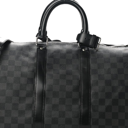 Louis Vuitton Damier Graphite Keepall Bandouliere 45 8 of 10