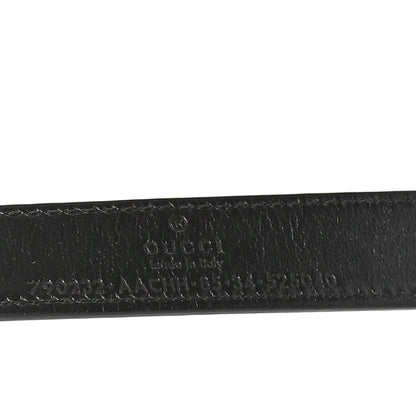Gucci Calfskin Double G Buckle 20mm Belt 85 34 Black 3 of 3