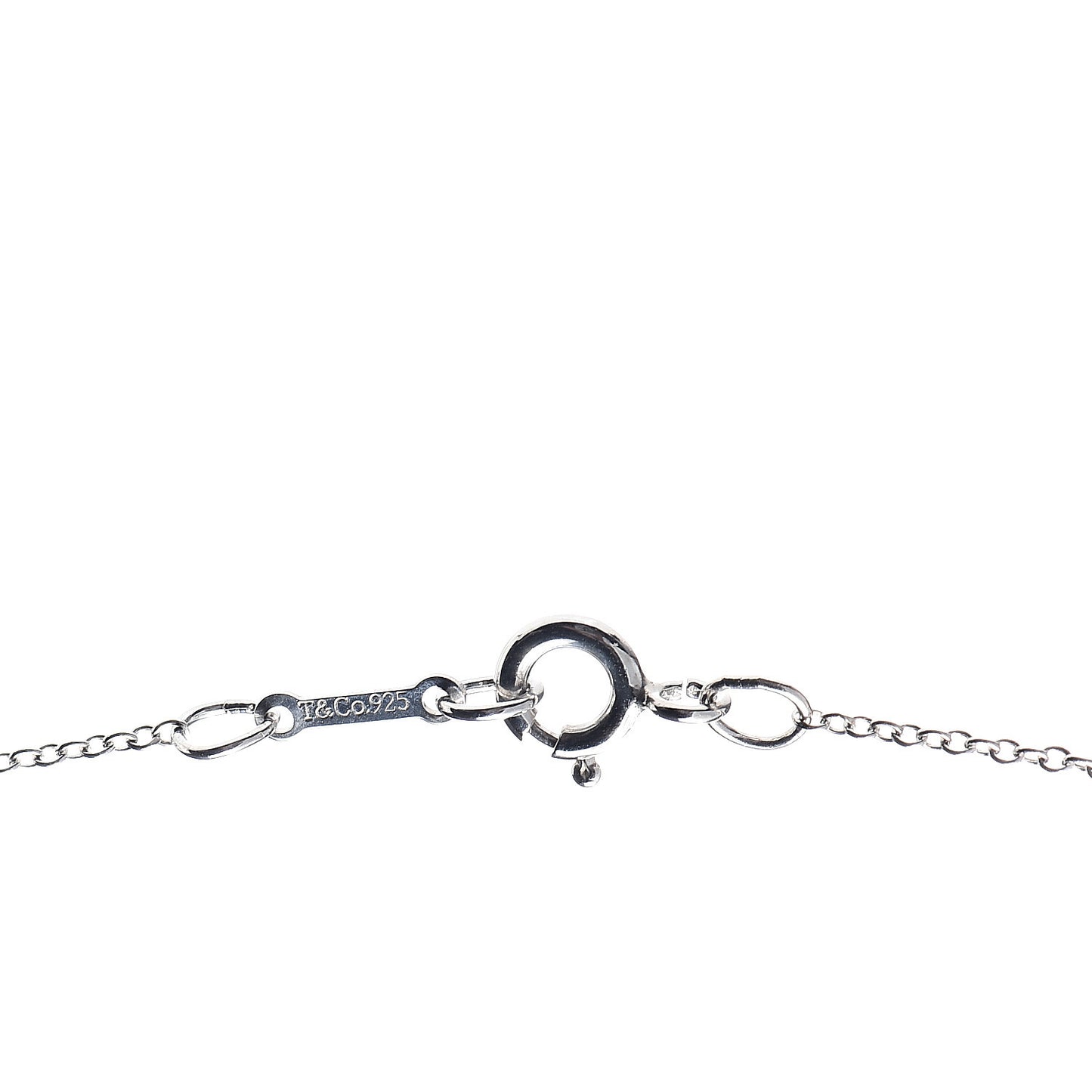 Sterling Silver 18K Yellow Gold Circle Pendant Necklace