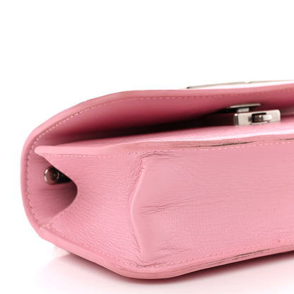 Balenciaga Calfskin Stripe Embossed Gossip Chain Bag XS Candy Pink 10 of 15