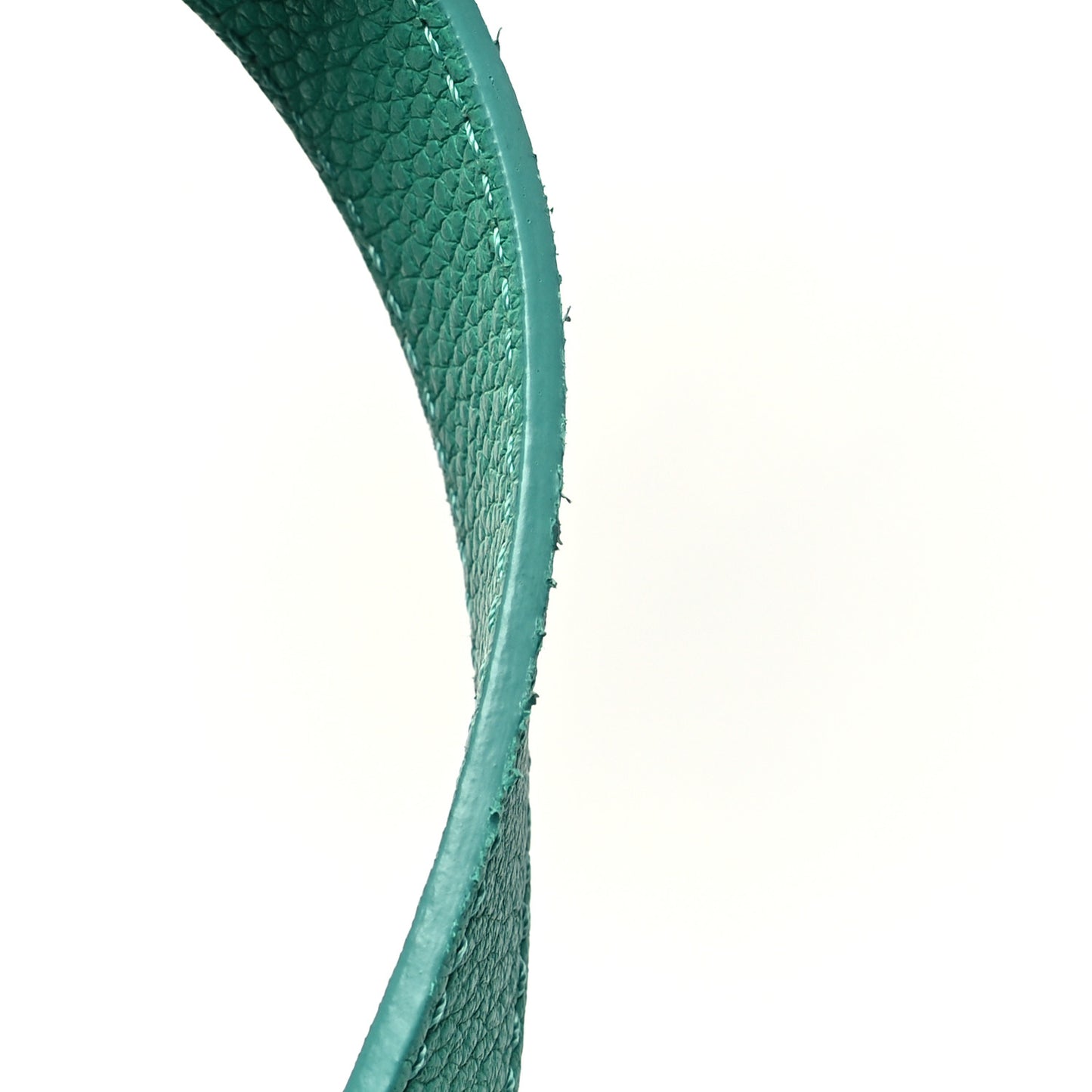 Classic Grain Small Bayswater Satchel Aqua Green