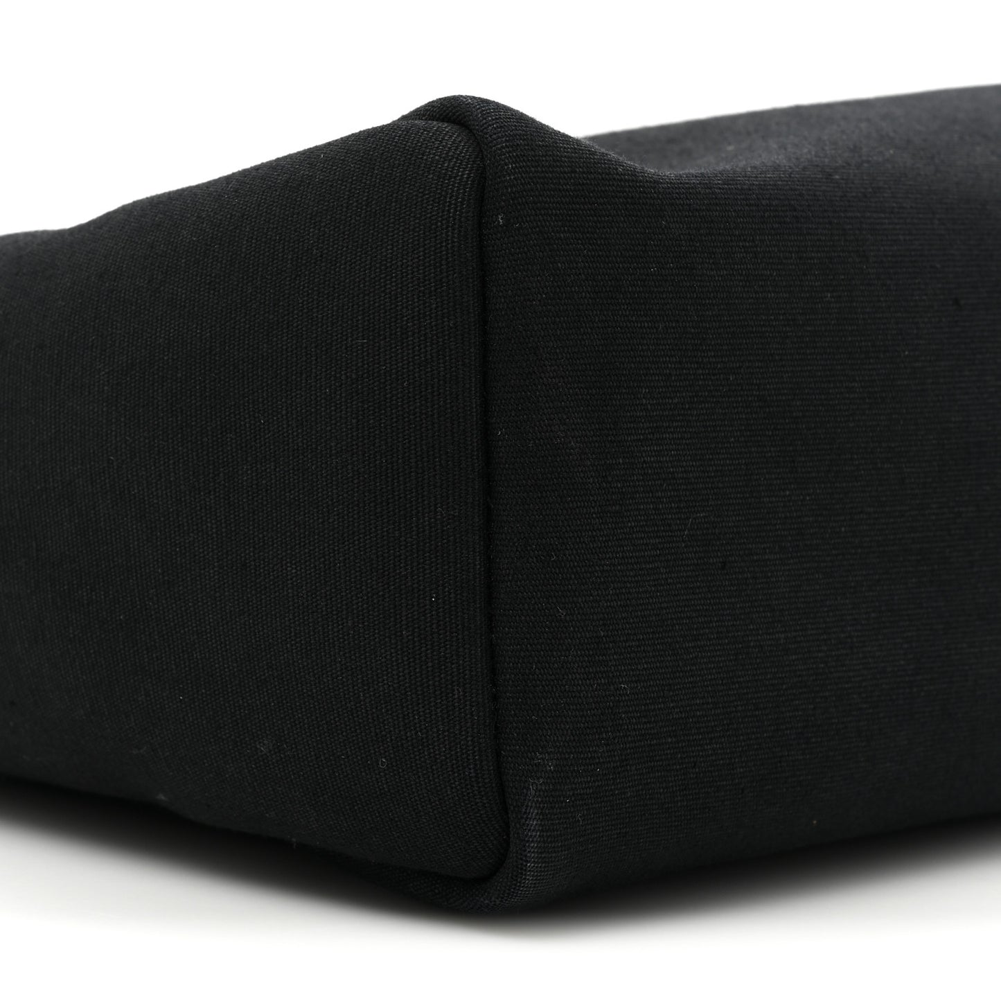 Toile Vache Calfskin Herbag 30 PM Black Natural