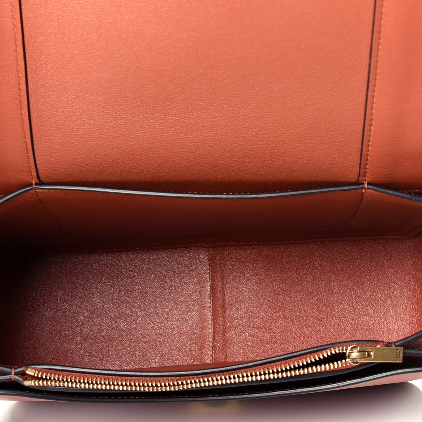 Shiny Smooth Calfskin Medium Frame Shoulder Bag Maple Frost