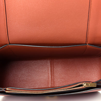 Celine Shiny Smooth Calfskin Medium Frame Shoulder Bag Maple Frost 4 of 9