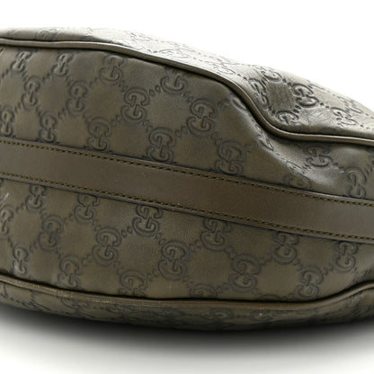 Gucci Guccissima Medium GG Twins Hobo Olive Green 11 of 18
