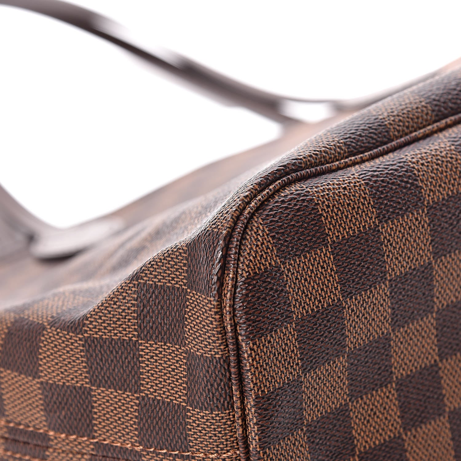 Louis Vuitton Damier Ebene Neo Neverfull MM Rose Ballerine 15 of 17