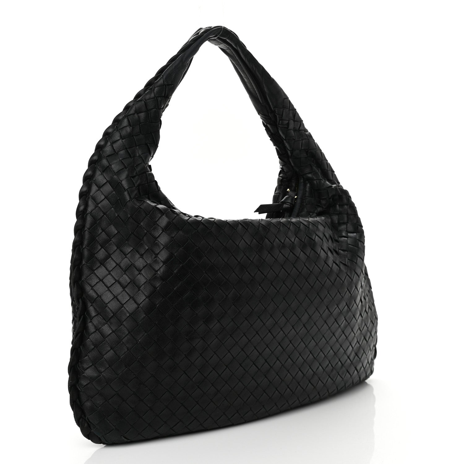 Bottega Veneta Nappa Intrecciato Medium Veneta Hobo Black 4 of 10
