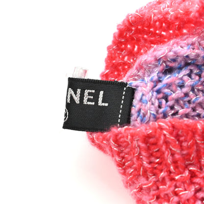 Chanel Wool CC Fingerless Gloves Multicolor 5 of 7