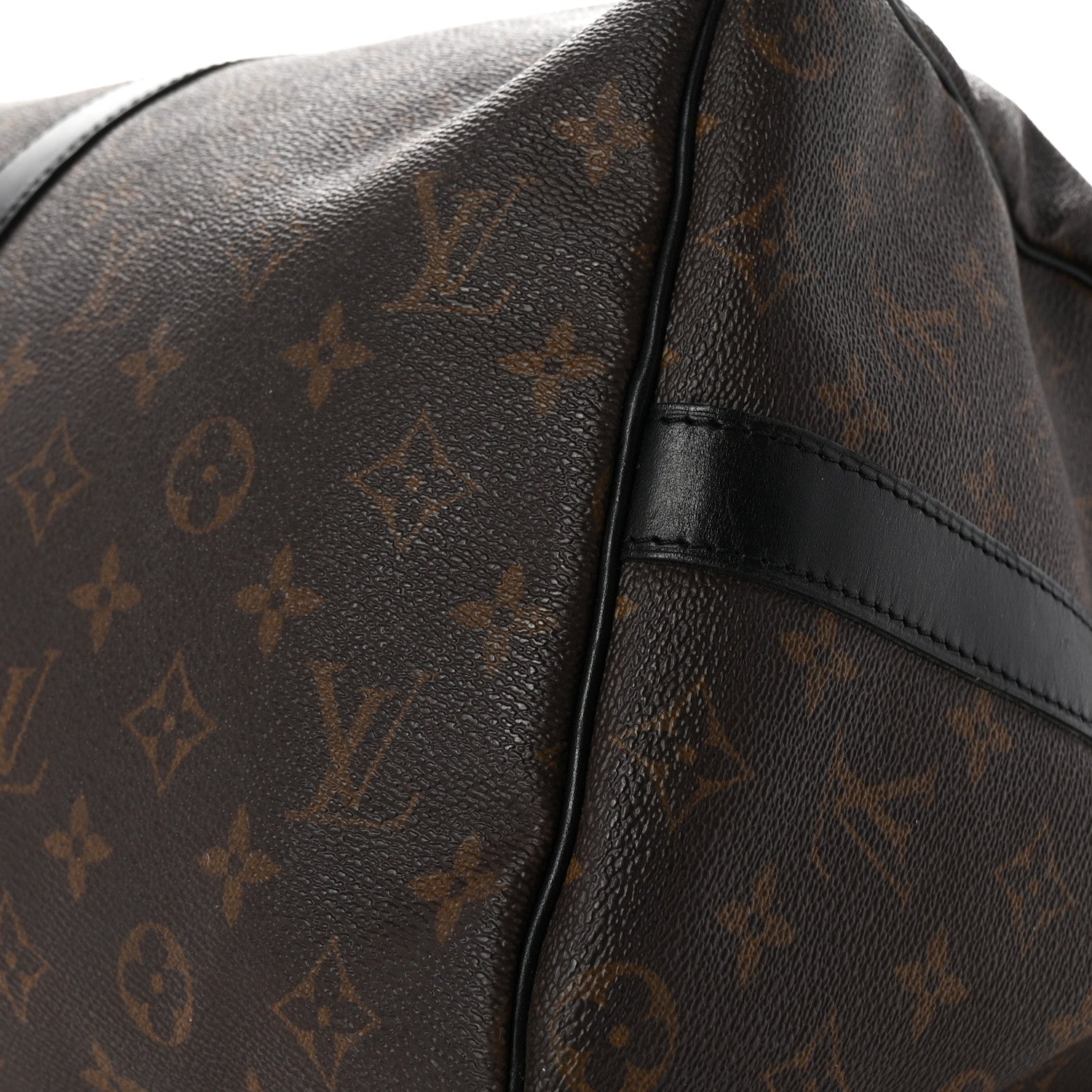 Louis Vuitton Monogram Macassar Keepall Bandouliere 45 9 of 9