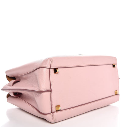 MCM Grained Calfskin Medium Milla Tote Pale Mauve 5 of 21
