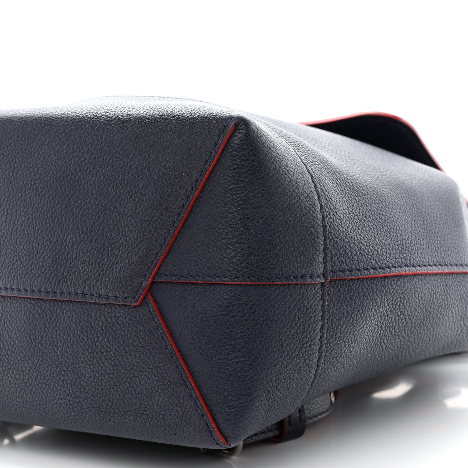 Louis Vuitton Soft Calfskin Lockme Backpack Marine Rouge 10 of 10