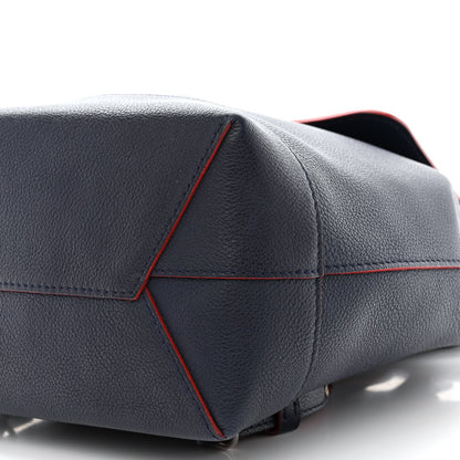 Louis Vuitton Soft Calfskin Lockme Backpack Marine Rouge 10 of 10