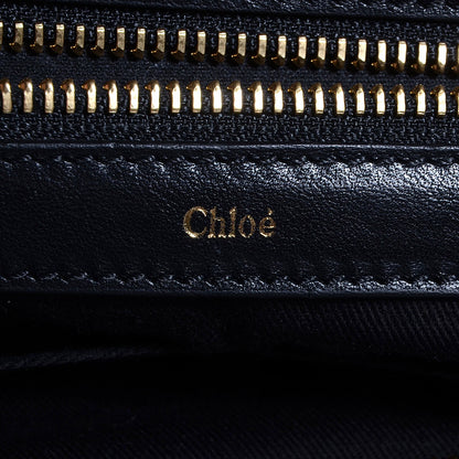 Chloe Calfskin Large Alice Satchel Husky White 6 of 9