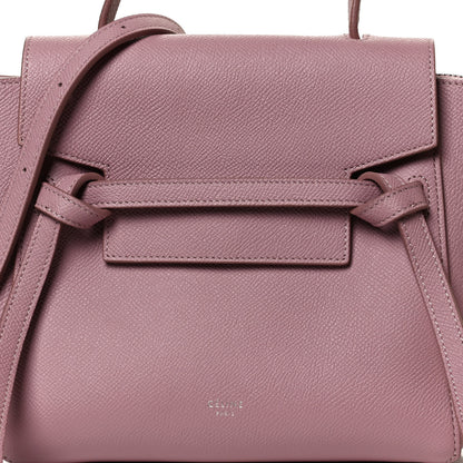 Celine Grained Calfskin Nano Belt Bag Antique Rose 7 of 11