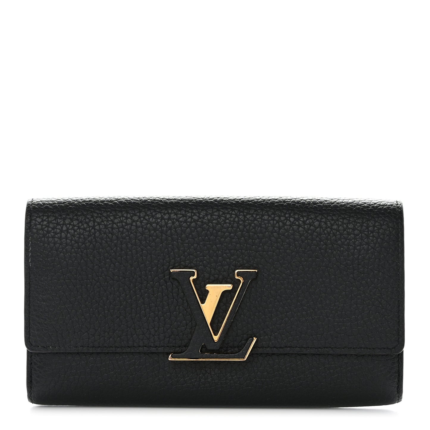 Taurillon Capucines Wallet Black