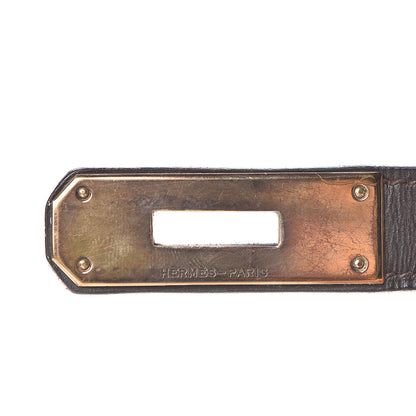 Hermes Box Kelly Retourne 28 Chocolate 24 of 35